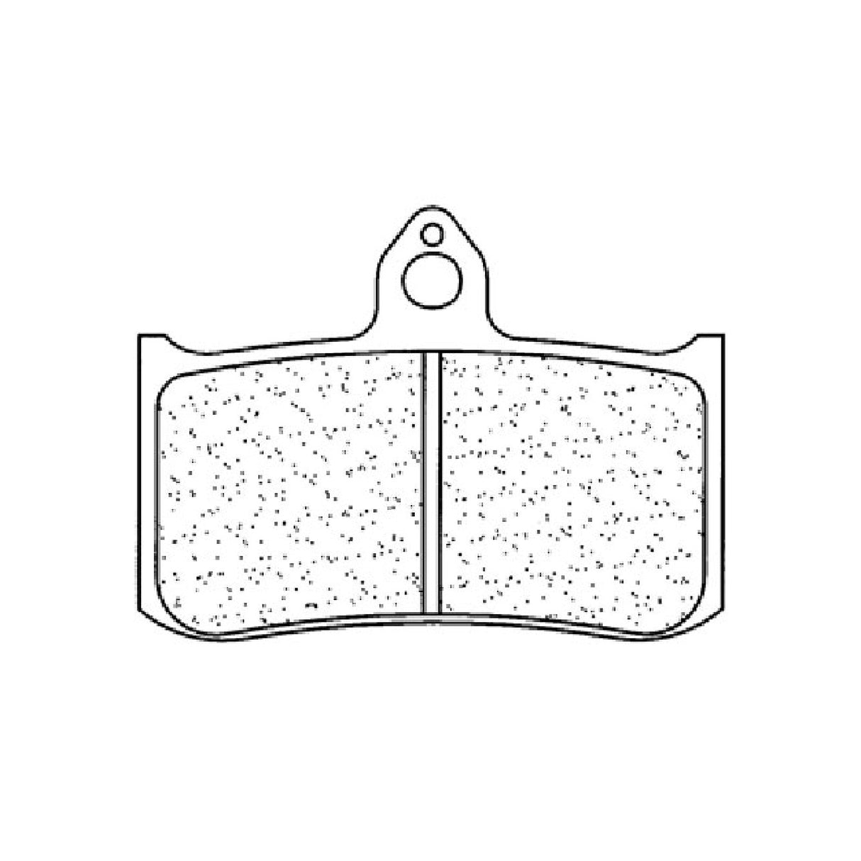 Cl Brakes 1157XBK5 Bremsbeläge HONDA NSR RK (MC18) 250 cm³ 89