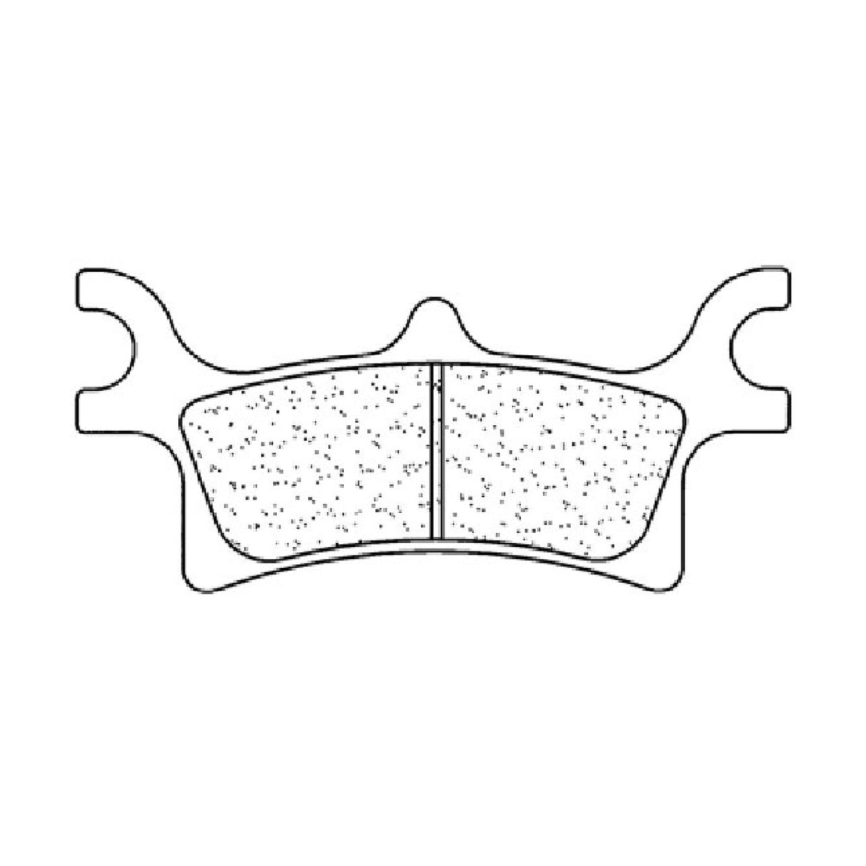 Cl Brakes 1165ATV1 Pastiglie Freno POLARIS Xpedition 325 CC 02