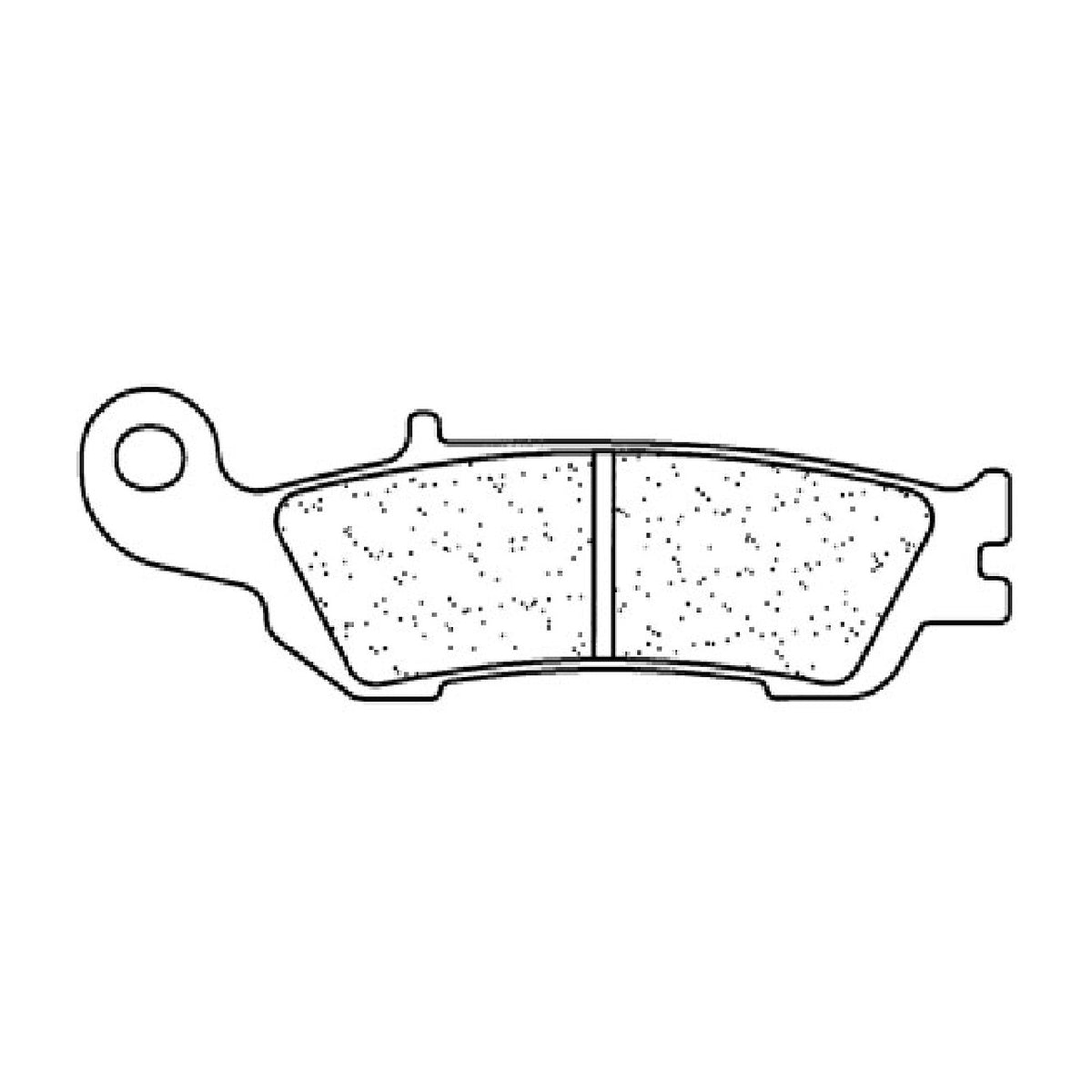 Cl Brakes 1183MX10 Pastiglie Freno YAMAHA YZ 125 CC 08/16