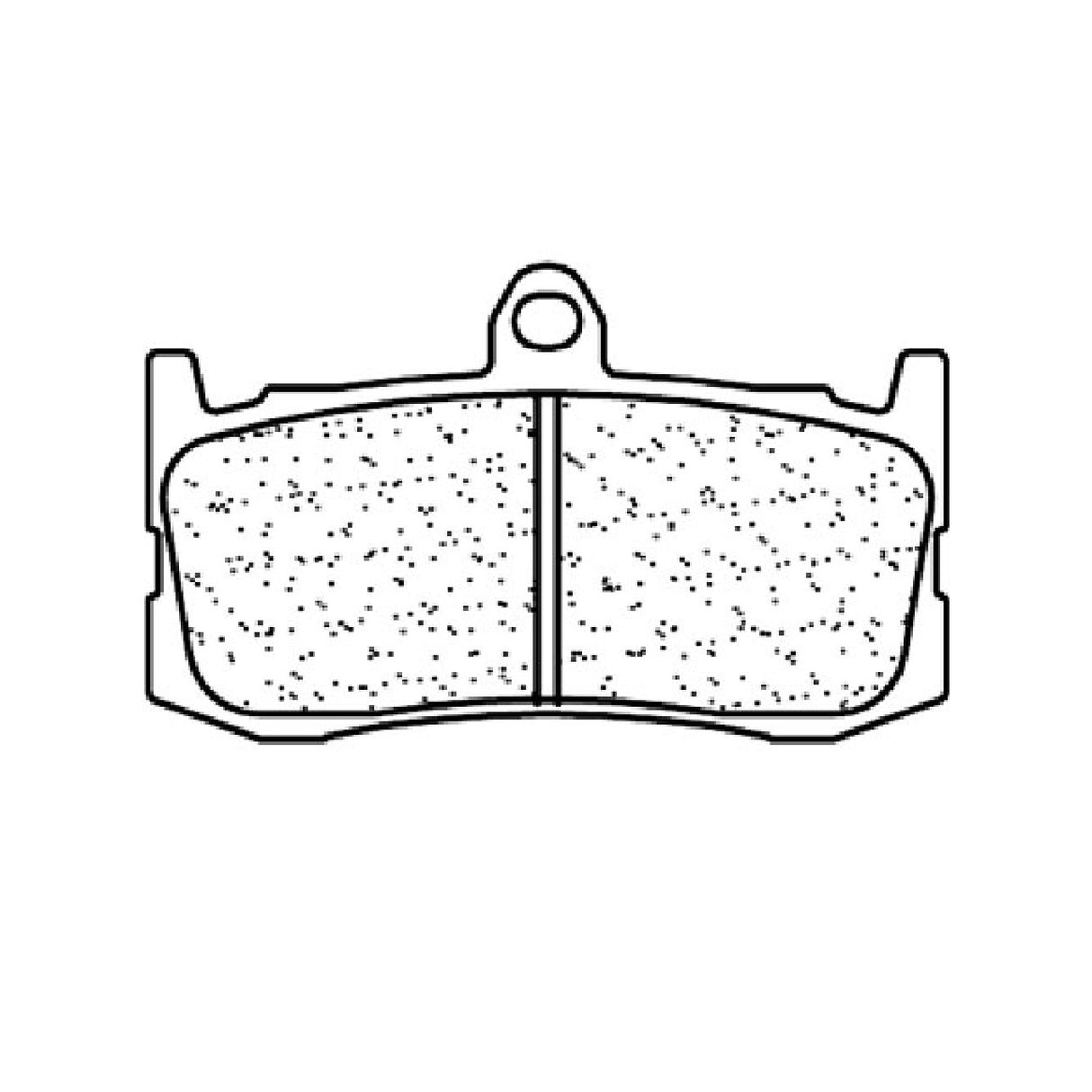 Cl Brakes 1209C60 Pastiglie Freno Anteriori TRIUMPH Daytona (TD10) 675 CC 09/12