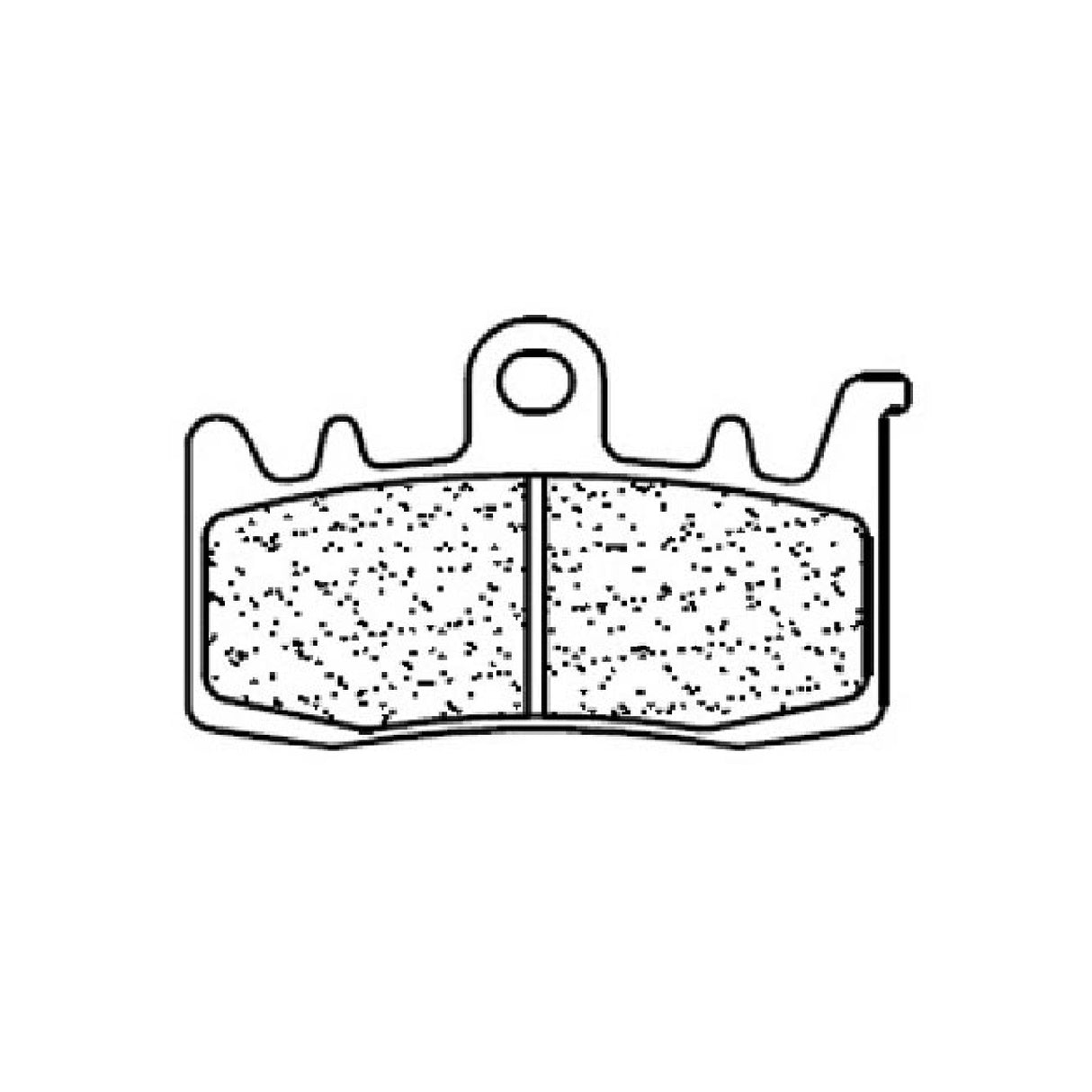 Cl Brakes 1232C60 Pastiglie Freno Anteriori APRILIA Tuono V4 Factory 1100 15/16