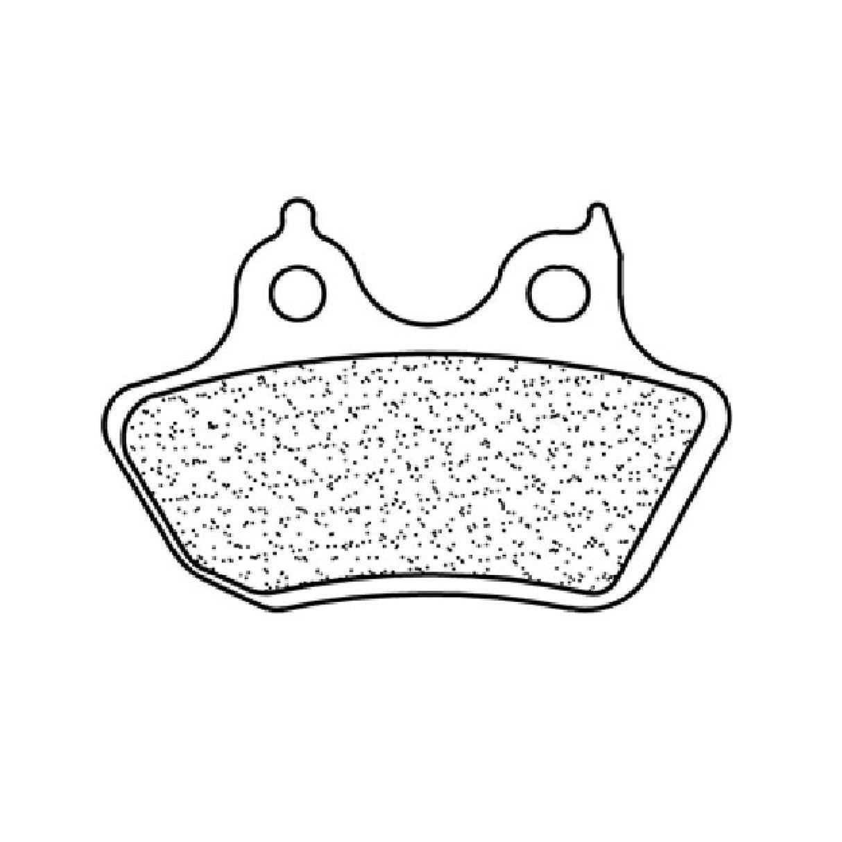 Cl Brakes 1237RX3 Pastiglie Freno Posteriori HARLEY FLHR Road King 1450 05/>