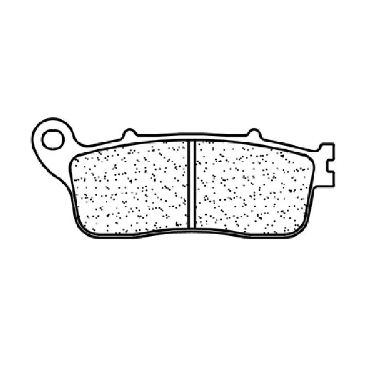 Cl Brakes 1239RX3 Hinterradbremsbeläge für HONDA VFR FD AC DCT 1200 cm³ 10/15