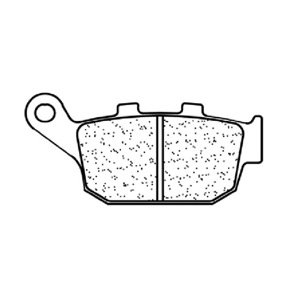 Cl Brakes 1250RX3 Pastiglie Freno Posteriori HONDA CB R Neo Sports 125 18/19