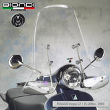 Biondi Parabrezza Club Aprilia Scarabeo Light 250i.e./400 cc. 2006-2011 con Attacchi