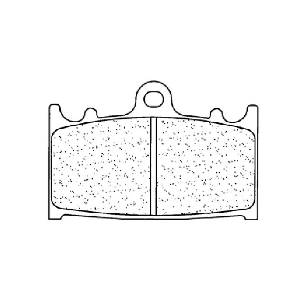 Cl Brakes 2251S4 Bremsbeläge für HUSABERG FS C 450 CC 01/03