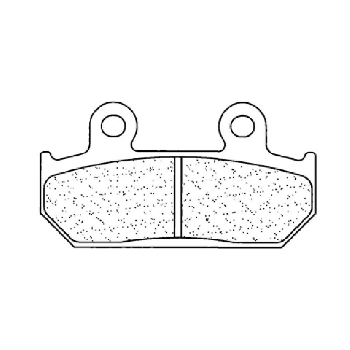 Cl Brakes 2252XBK5 Pastiglie Freno HONDA CBR F (MC14) 250 CC 86