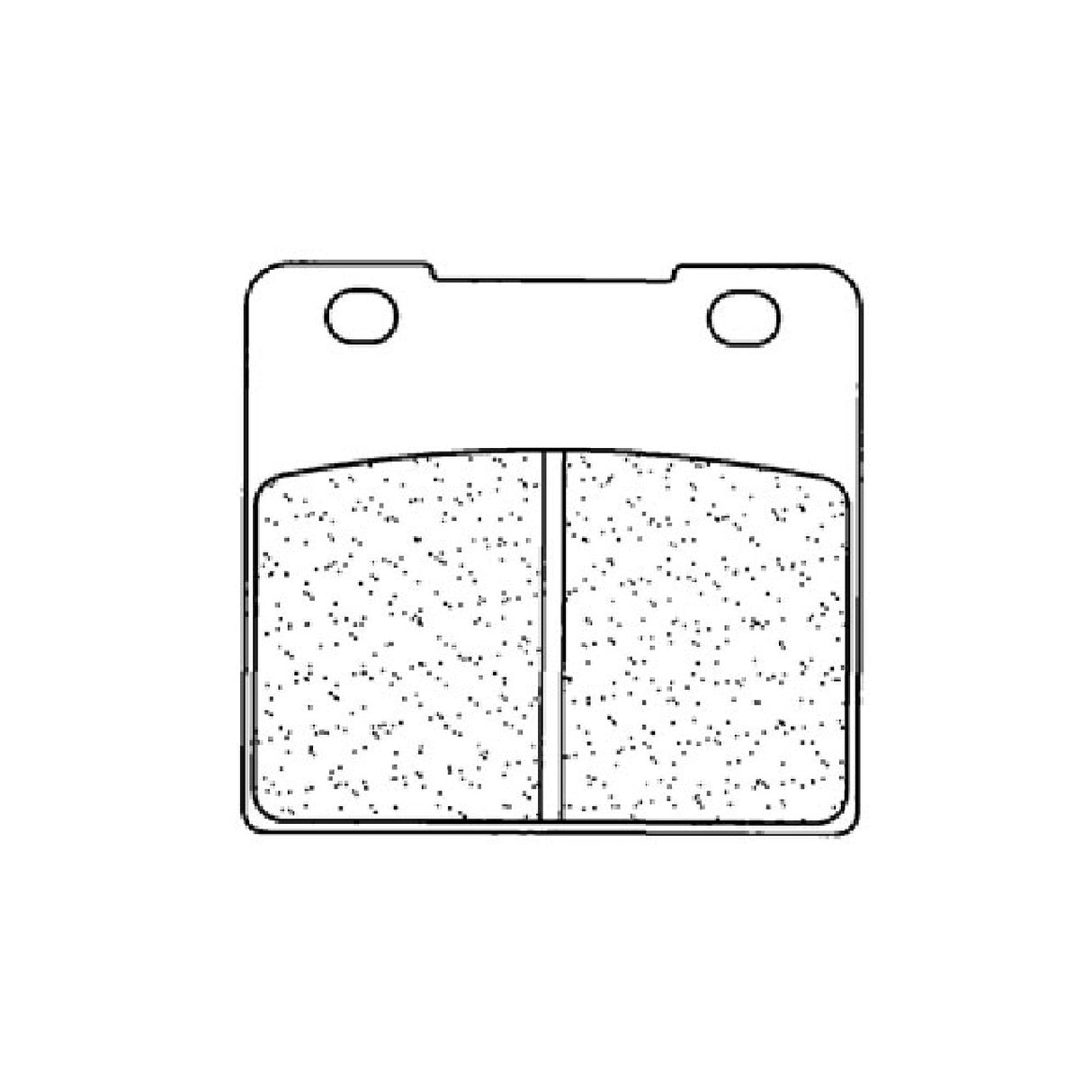 Cl Brakes 2280RX3 Pastiglie Freno Posteriori SUZUKI GS GT (X/Z/D) 650 CC 83