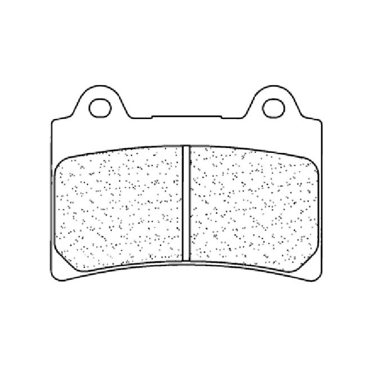 Cl Brakes 2305S4 Pastiglie Freno YAMAHA SRX (2NX) 600 CC 88/89