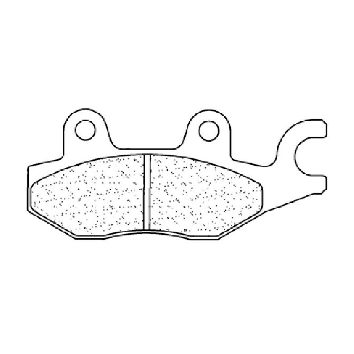 Cl Brakes 2326RX3 Rear Brake Pads TRIUMPH Daytona 750 CC 91/95