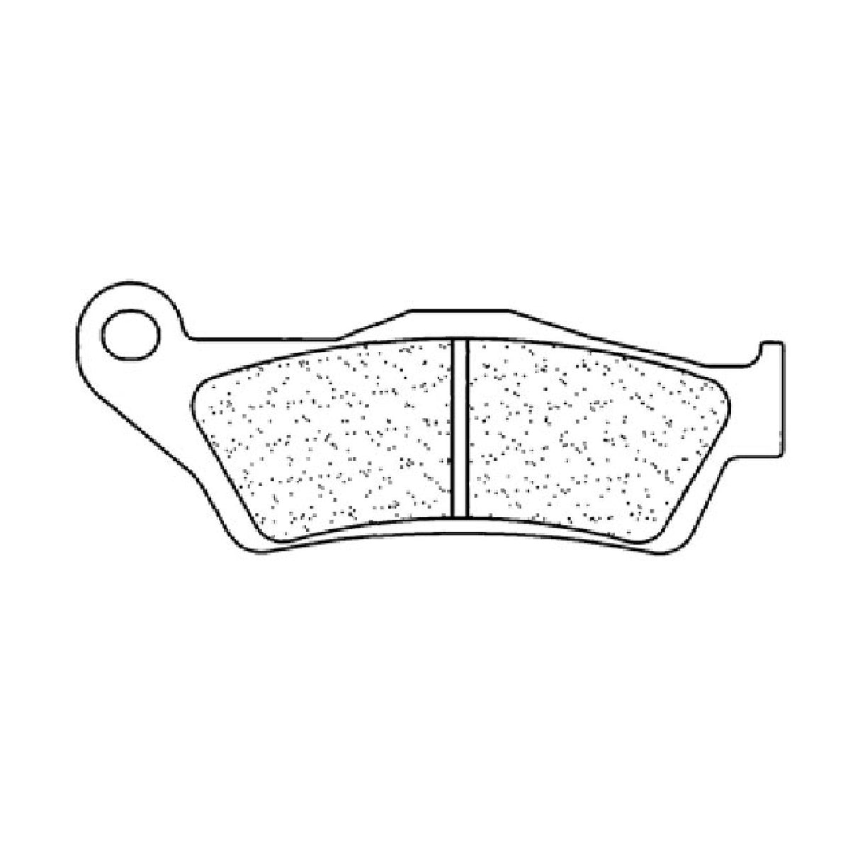 Cl Brakes 2352MX10 Bremsbeläge für BENELLI BX 449 Cross 450 cm³ 08/10