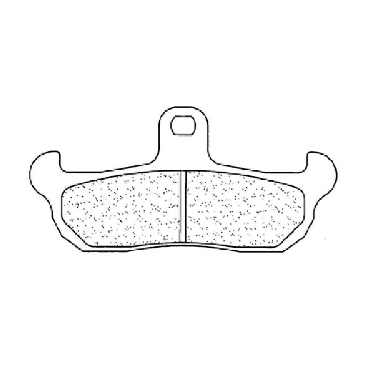 Cl Brakes 2400MX10 Bremsbeläge APRILIA AF1 125 CC 87