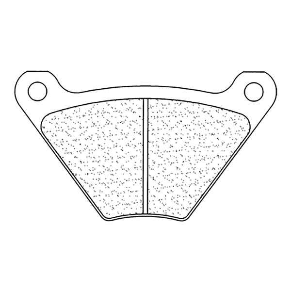 Pastillas de freno delanteras Cl Brakes 2599A3+ HARLEY DAVIDSON 1000 XLCH 1973-1973