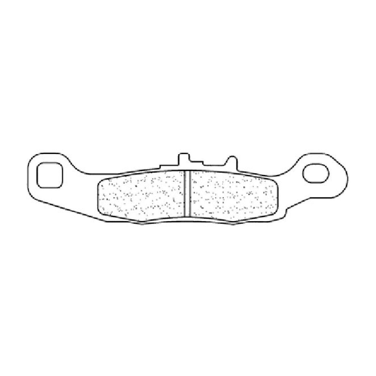 Pastillas de freno Cl Brakes 2750MX10 KAWASAKI KX RA 80 CC 97/00