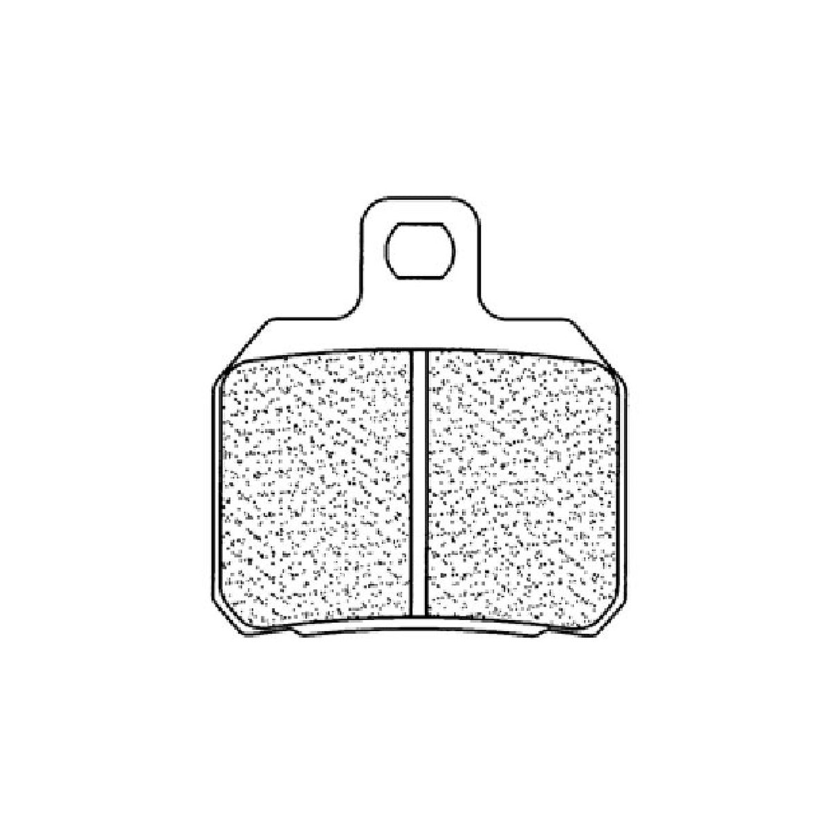 Cl Brakes 2827RX3 Pastiglie Freno Posteriori APRILIA ETV Caponord/ABS 1000 01/11