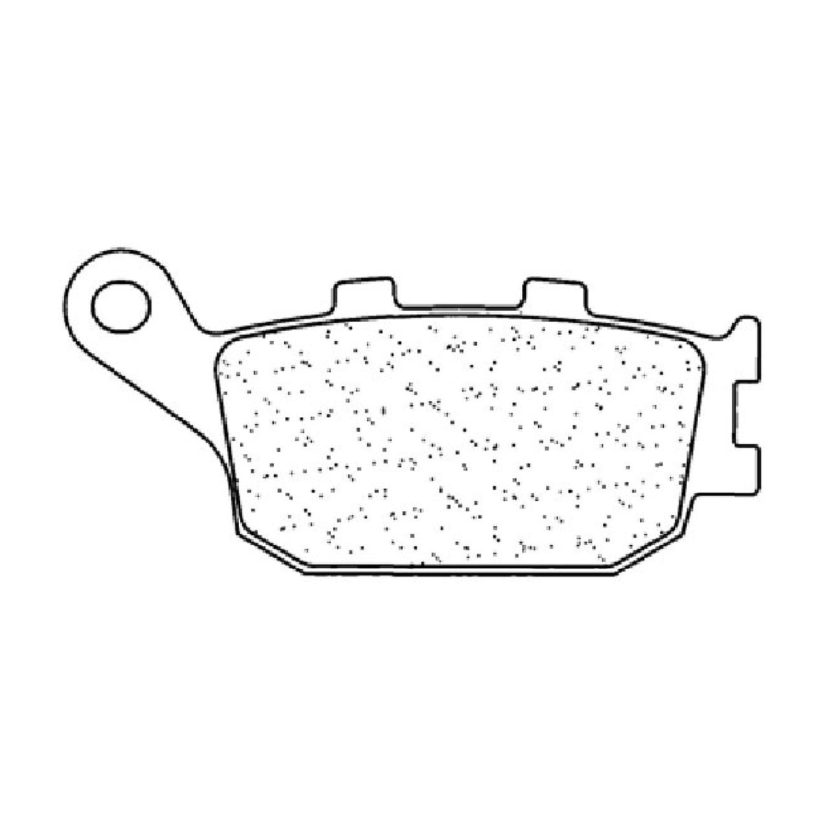 Cl Brakes 3079MSC Bremsbeläge für HONDA NSS Jazz 250 CC 01/04