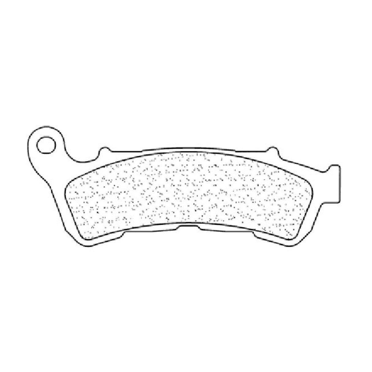 Cl Brakes 3082MSC Bremsbeläge HONDA SH IE (JF41E) 125 cm³ 13/14