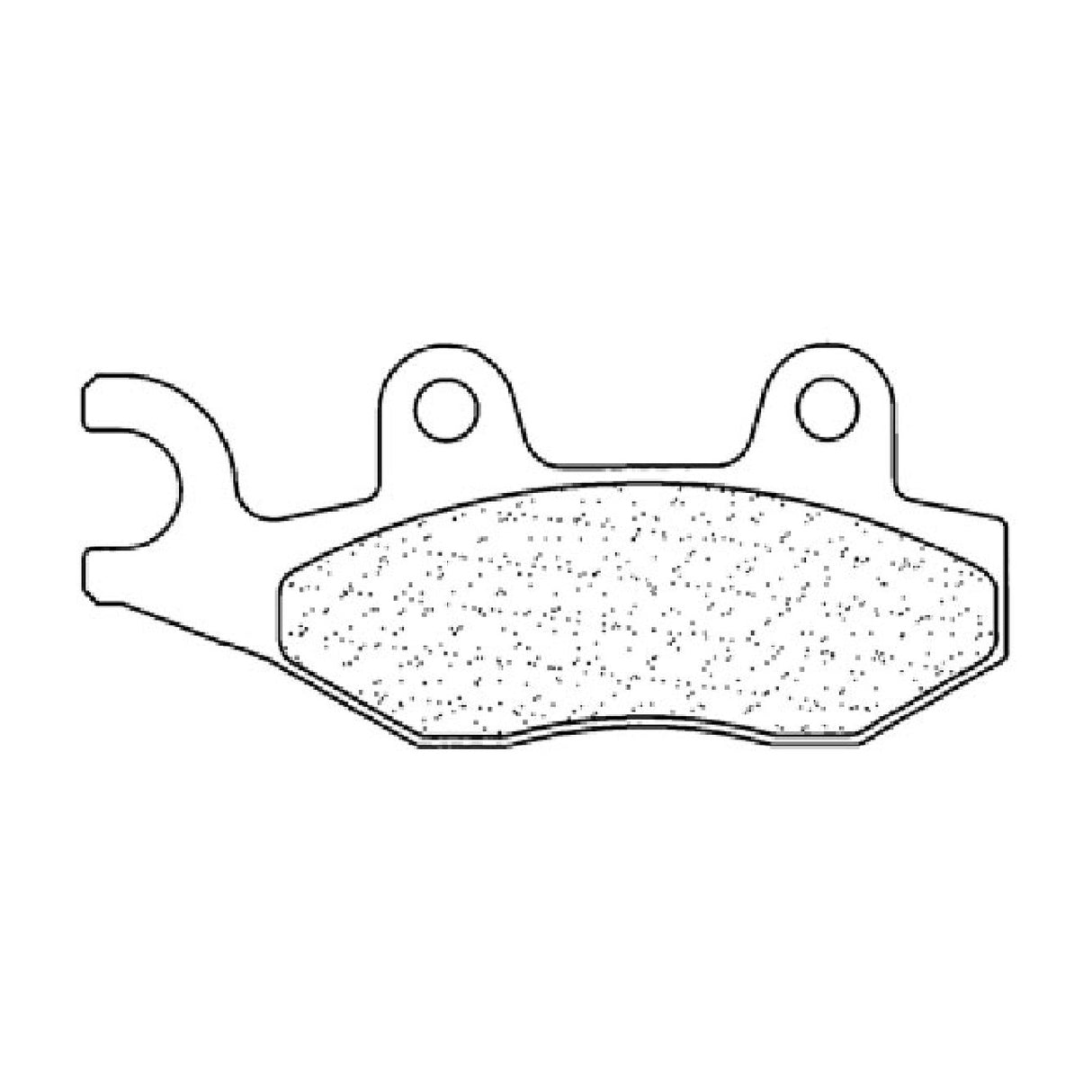 Cl Brakes 3087MSC Pastiglie Freno BENELLI Caffè Nero 125 CC 08/12