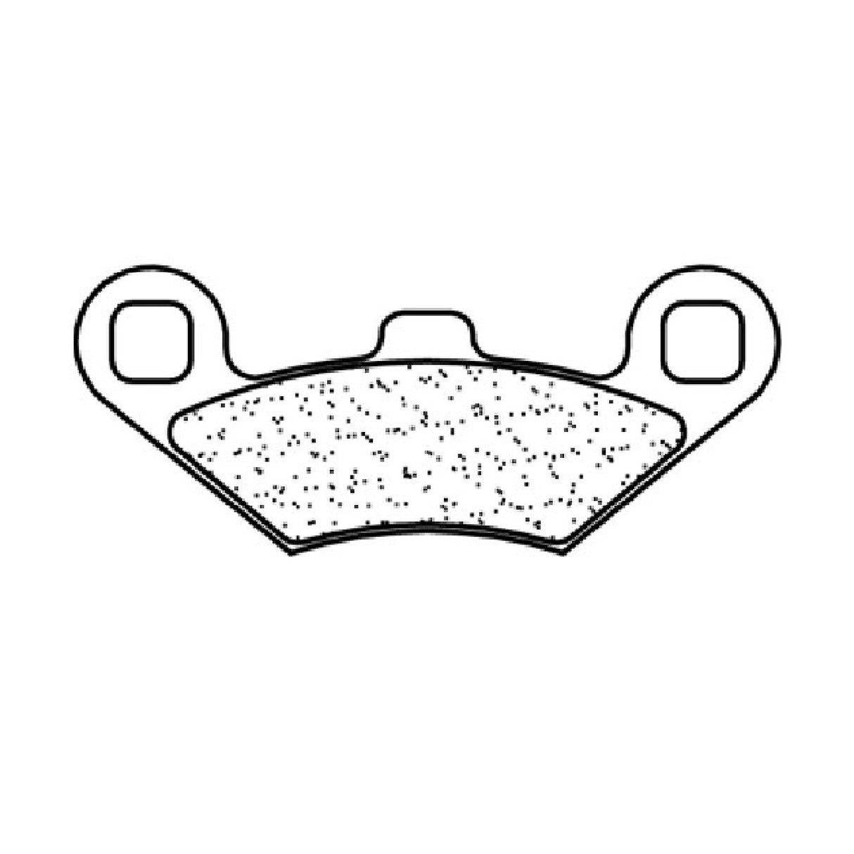 Cl Brakes 3105MSC Bremsbeläge für PEUGEOT Metropolis 400 CC 13/16