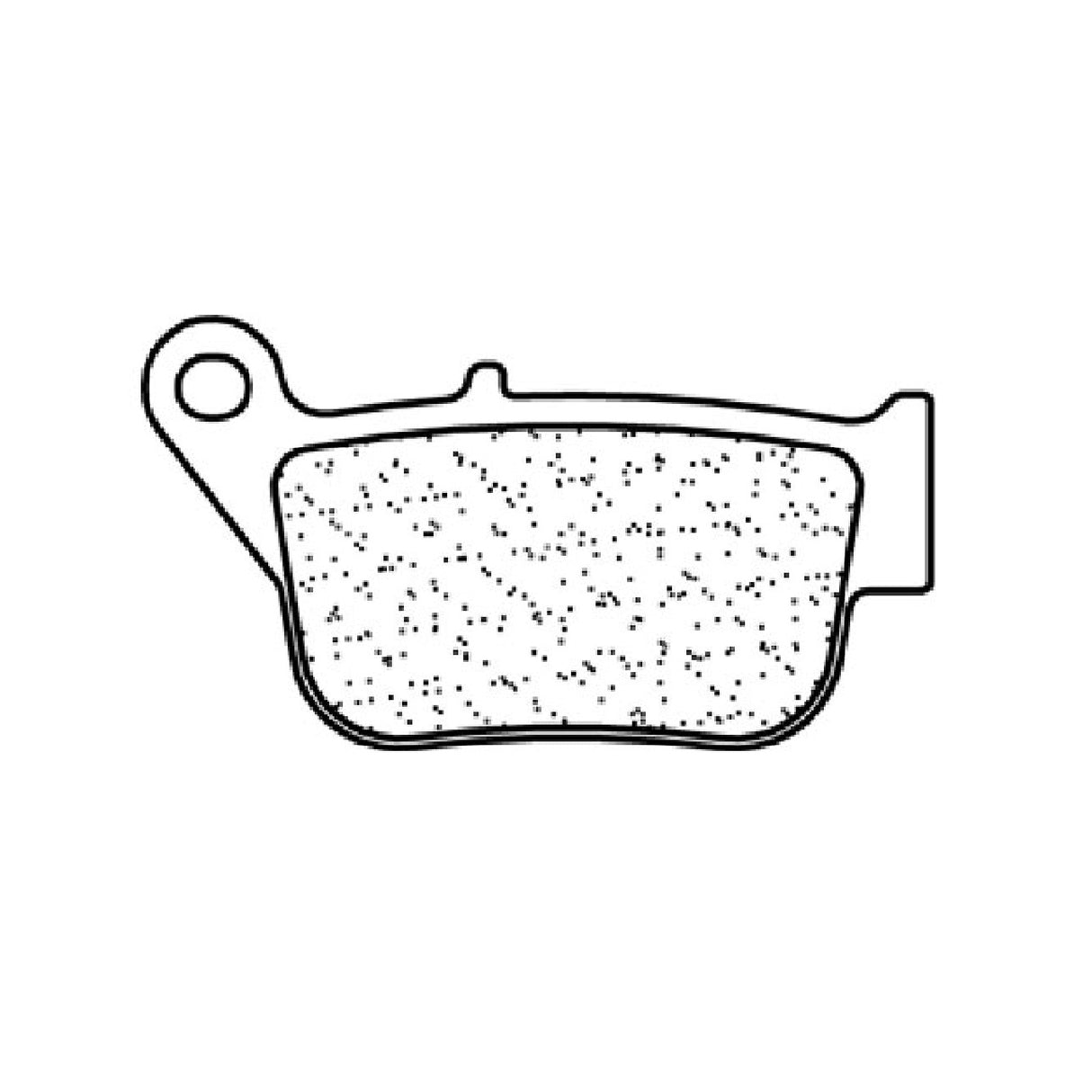 Cl Brakes 3112MSC Pastiglie Freno YAMAHA YPR X Max (SE681 - 2DM1) 125 CC 14/15