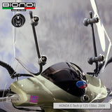 Biondi Parabrezza Club Honda E-Tech @ 125/150 cc 2000-2006 con Attacchi