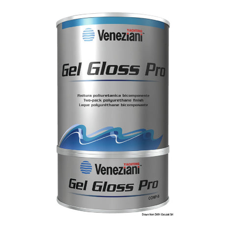 Veneziani Smalto Bicomponente Gel Gloss - Pro