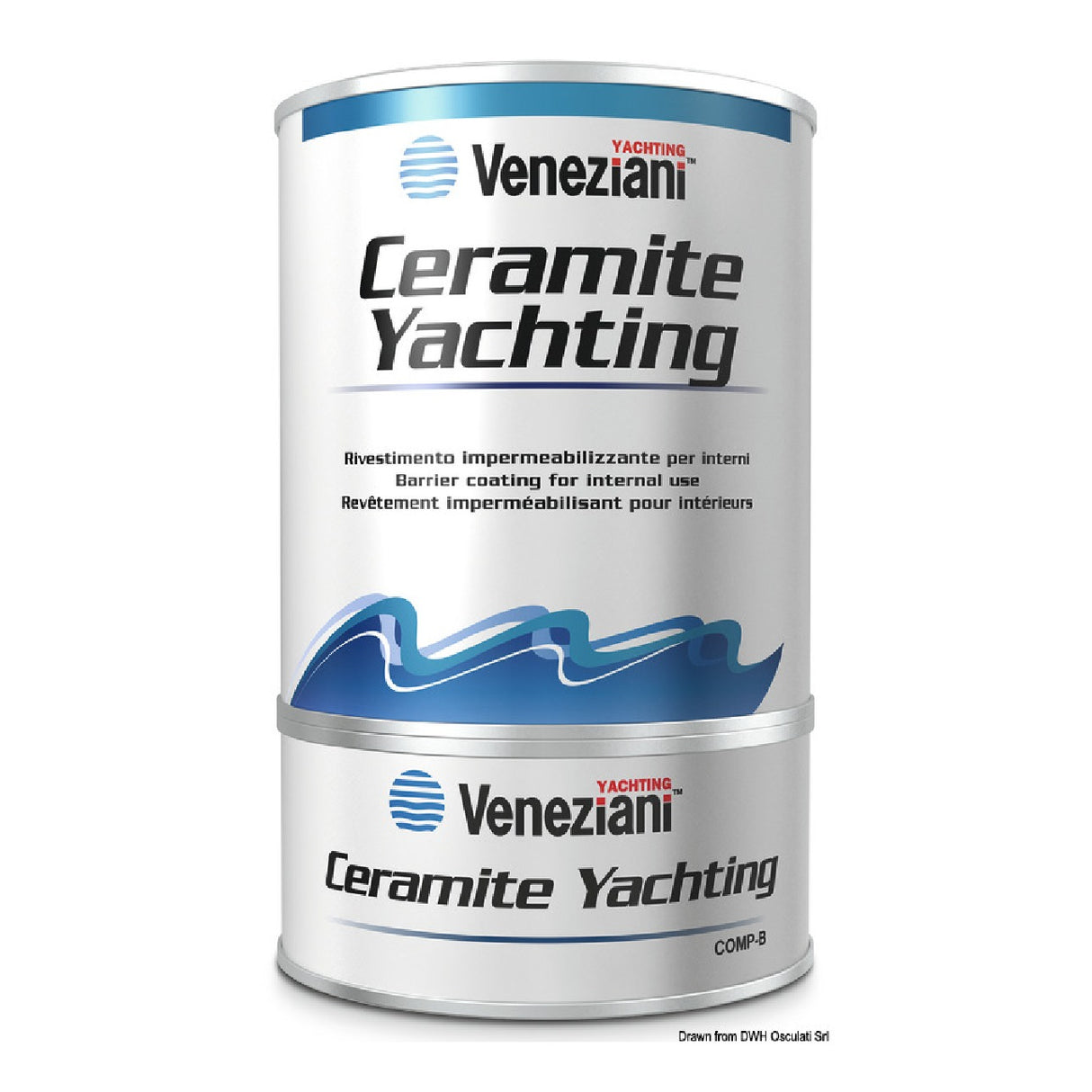 Pintura para yates de ceramita veneciana