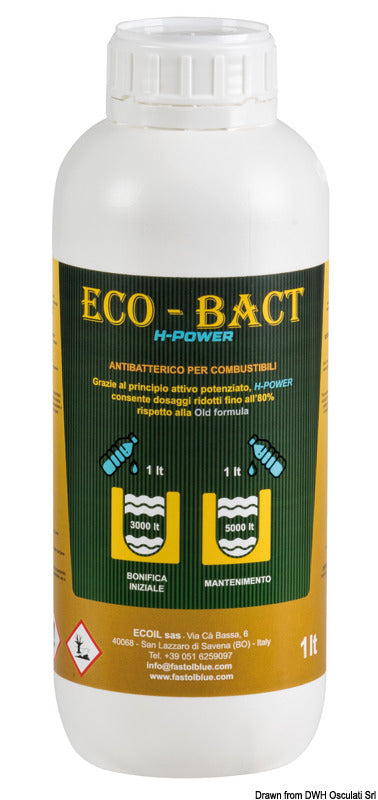 Osculati Battericida ECO-BACT H-Power per gasolio 1 lt 65.049.02