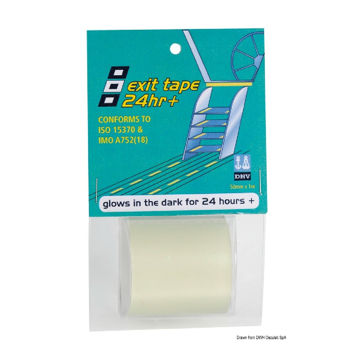 PSP Marine Tapes Nastro adesivo luminescente Exit Tape