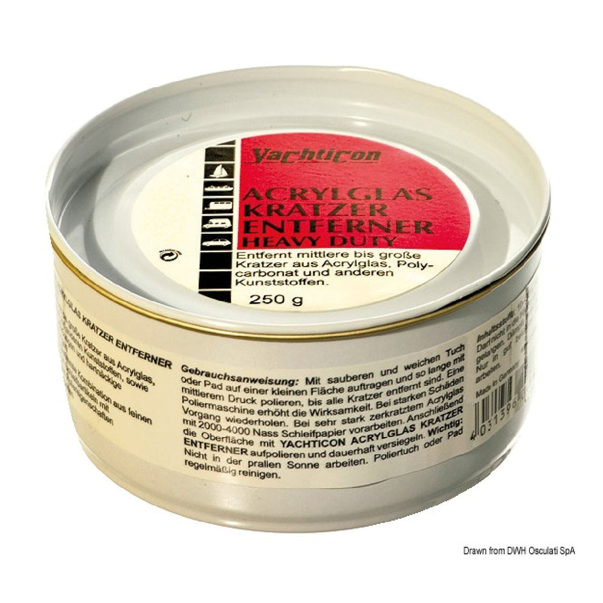 Yachticon Polishing compound per materiali acrilici