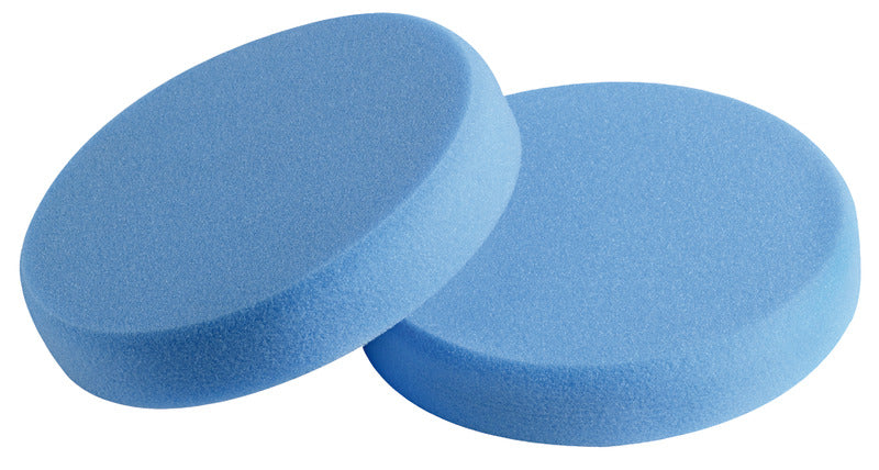 Osculati Schaumstoffpads für Poliermaschinen, blau, 80 x 30 mm (2er-Pack), mittelweich, 65.230.12
