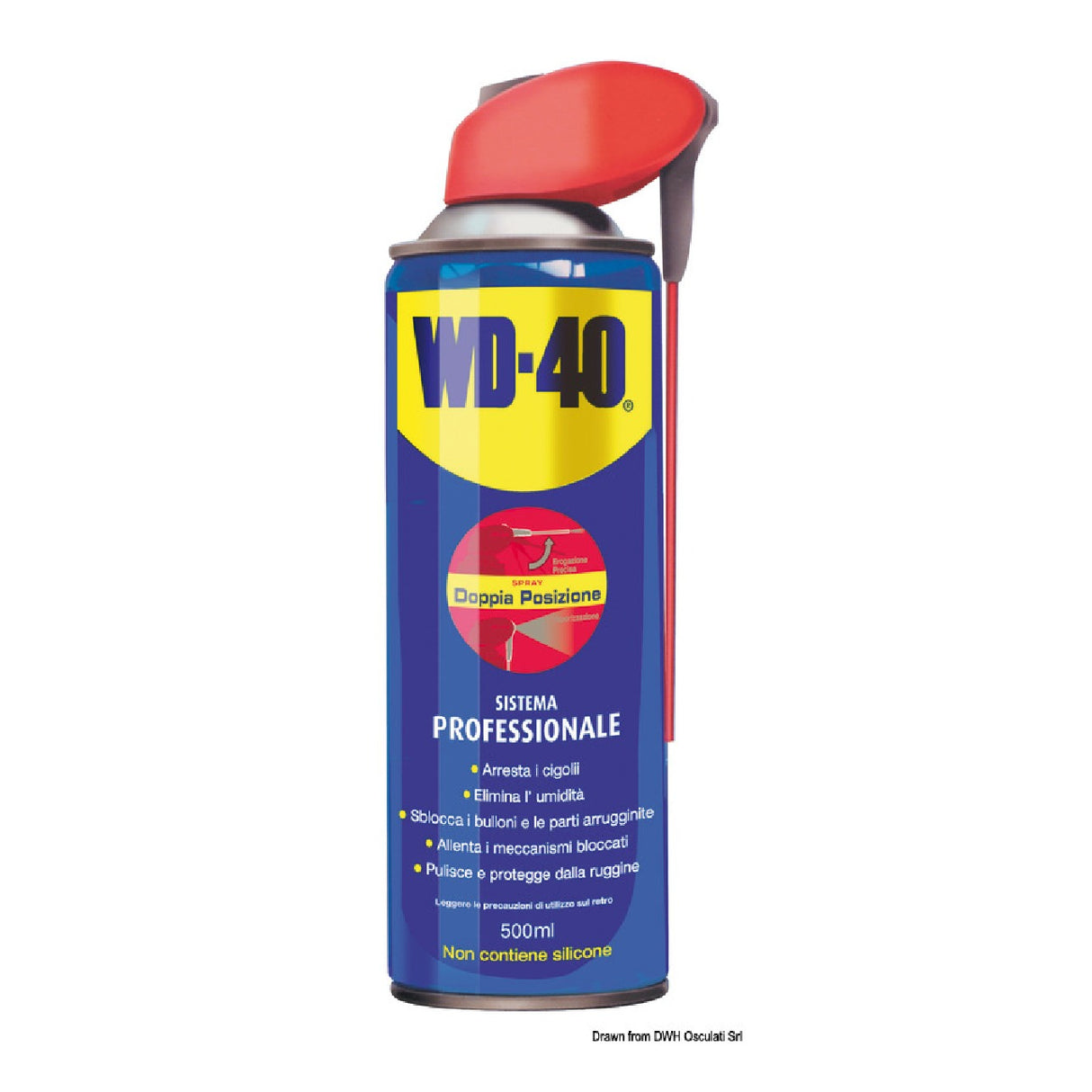 Lubricante multiusos profesional WD-40 500 ml