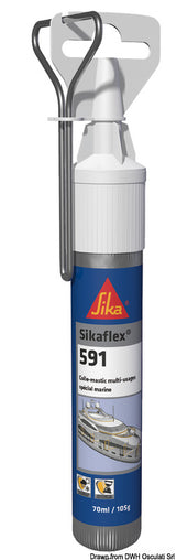 Sika Sikaflex 591 Polymerdichtstoff schwarz 70 ml