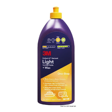 3M Polish per ossidazioni leggere Light Cutting Compound con cera
