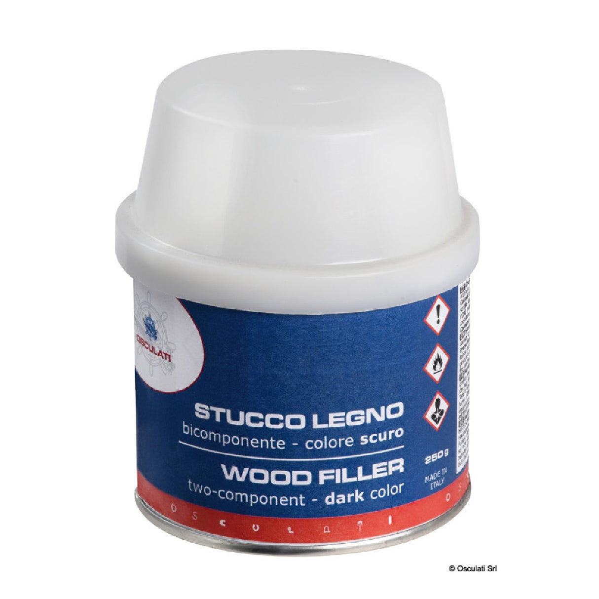 Osculati Zweikomponenten-Holzspachtel 250 ml 65.520.12