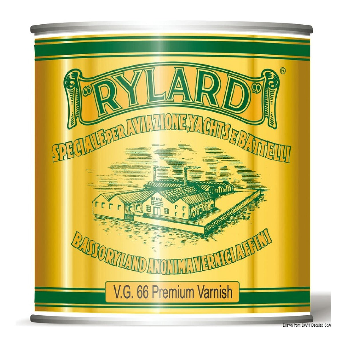 Osculati Transparenter Lack für Holz RYLARD VG66 Premium 65.890.00