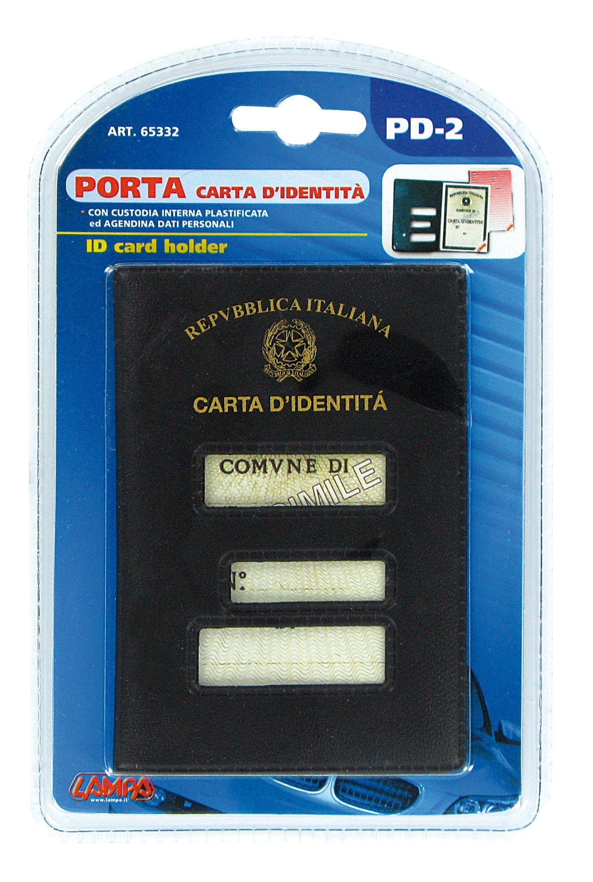Lampa Porta carta d'identità cartacea (vecchio formato) 65332