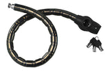 Lampa Boa, cavo antifurto  24 mm in acciaio plastificato - 120 cm 65382