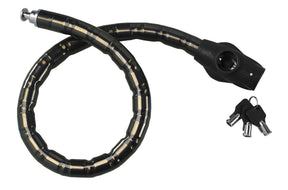 Lampa Boa, cavo antifurto  24 mm in acciaio plastificato - 120 cm 65382