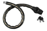 Lampa Boa, cavo antifurto  24 mm in acciaio plastificato - 160 cm 65383