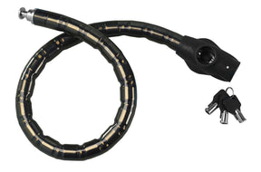 Lampa Boa, cavo antifurto  24 mm in acciaio plastificato - 160 cm 65383
