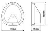 Lampa Vigilant, kit 2 serrature aggiuntive per porte veicoli commerciali 65412