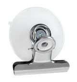 Lampa Set 2 clips in metallo con ventosa - S - 50 mm 65455