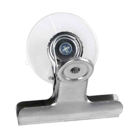 Lampa Set 2 clips in metallo con ventosa - L - 75 mm 65456