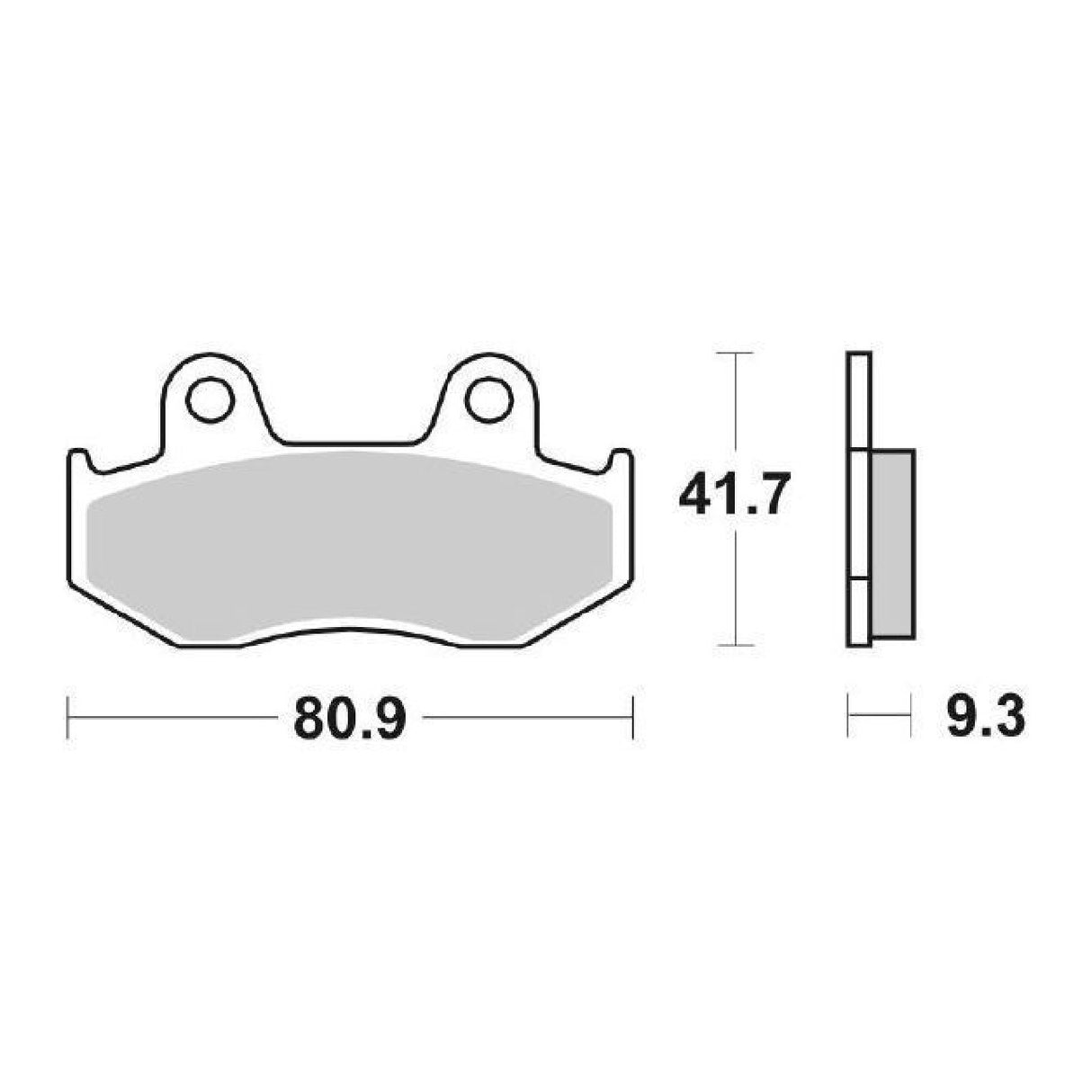 SBS 125CT Brake Pads HONDA SCV Lead (JF11) 100 CC 03/07