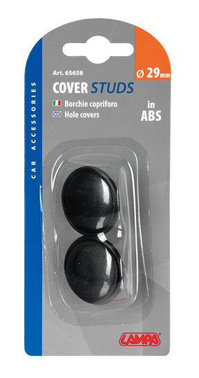 Lampa Coppia borchie copriforo in ABS -  29 mm 65658