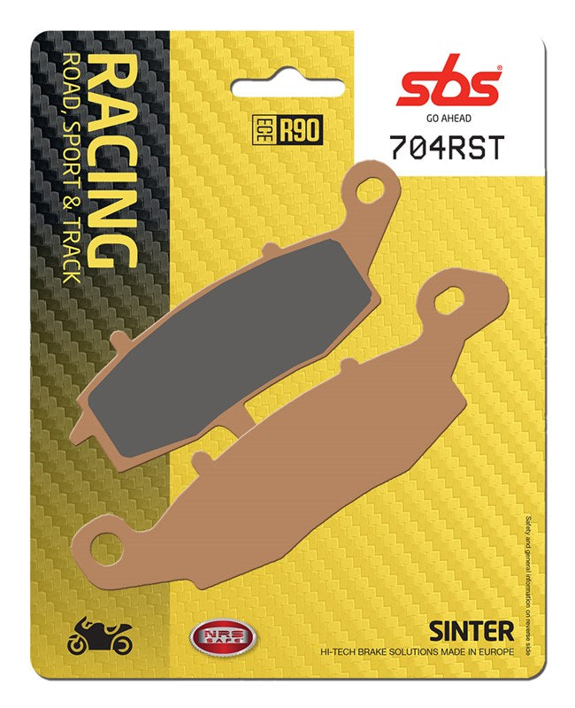 Pastillas de freno delanteras SBS RACING 704RST KAWASAKI ER6 F EX650A6F/EGF 06 16