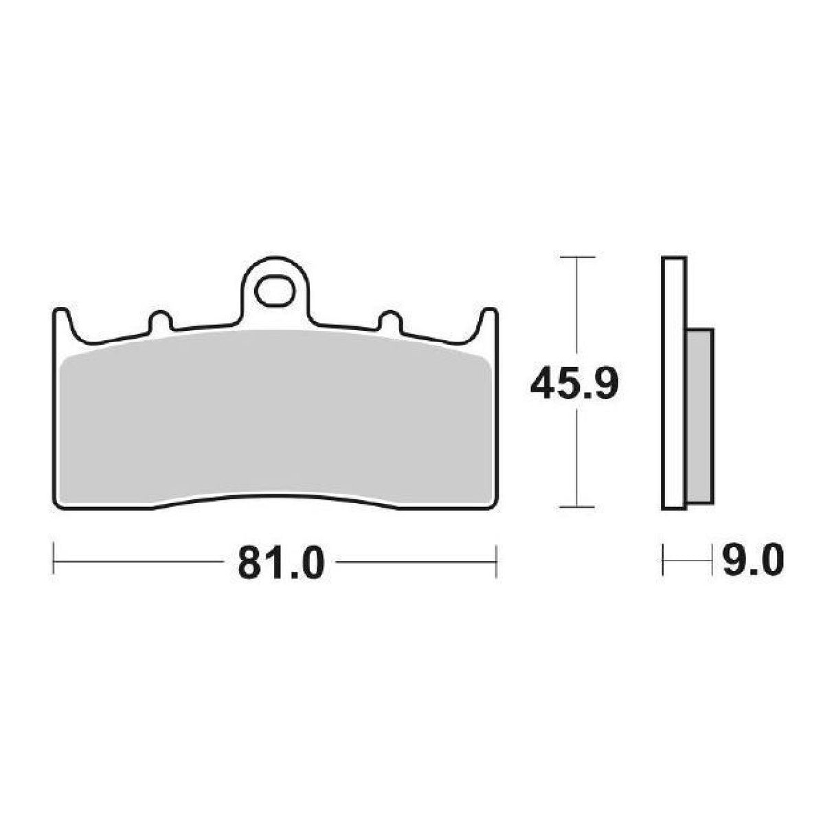 SBS 778HS Pastiglie freno anteriori BMW R R (R28) 850 CC 03/07