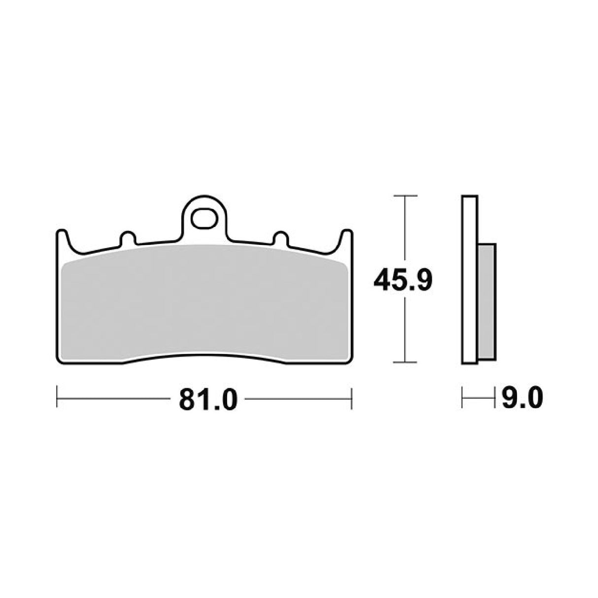 SBS 778SP Pastiglie freno anteriori BMW R R (R28) 850 CC 03/07