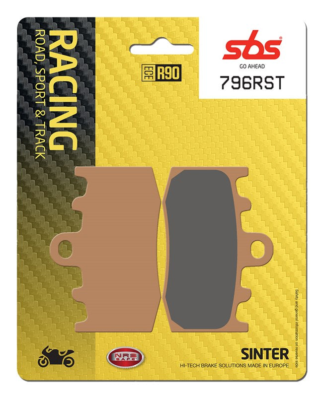 Pastillas de freno delanteras SBS RACING 796RST para BMW R RT cc 2002-2006